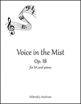 Voices in the Mist SA choral sheet music cover